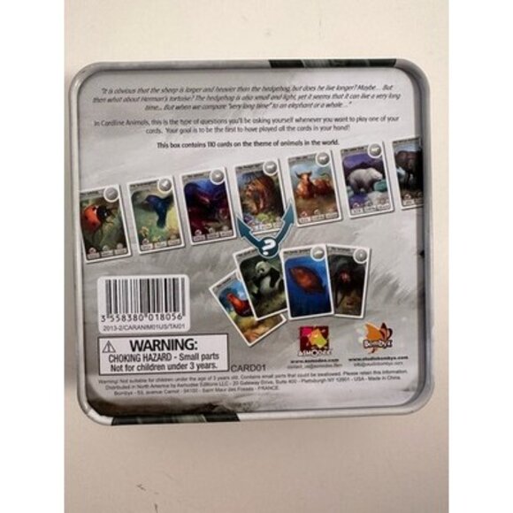 Cardline Animals Family Game by Asmodee 2013 Complete Very Good Condition - Picture 7 of 7